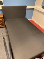 Gebruikt bed 140x200 - Prima staat!, Ophalen, Gebruikt, Zwart, Tweepersoons