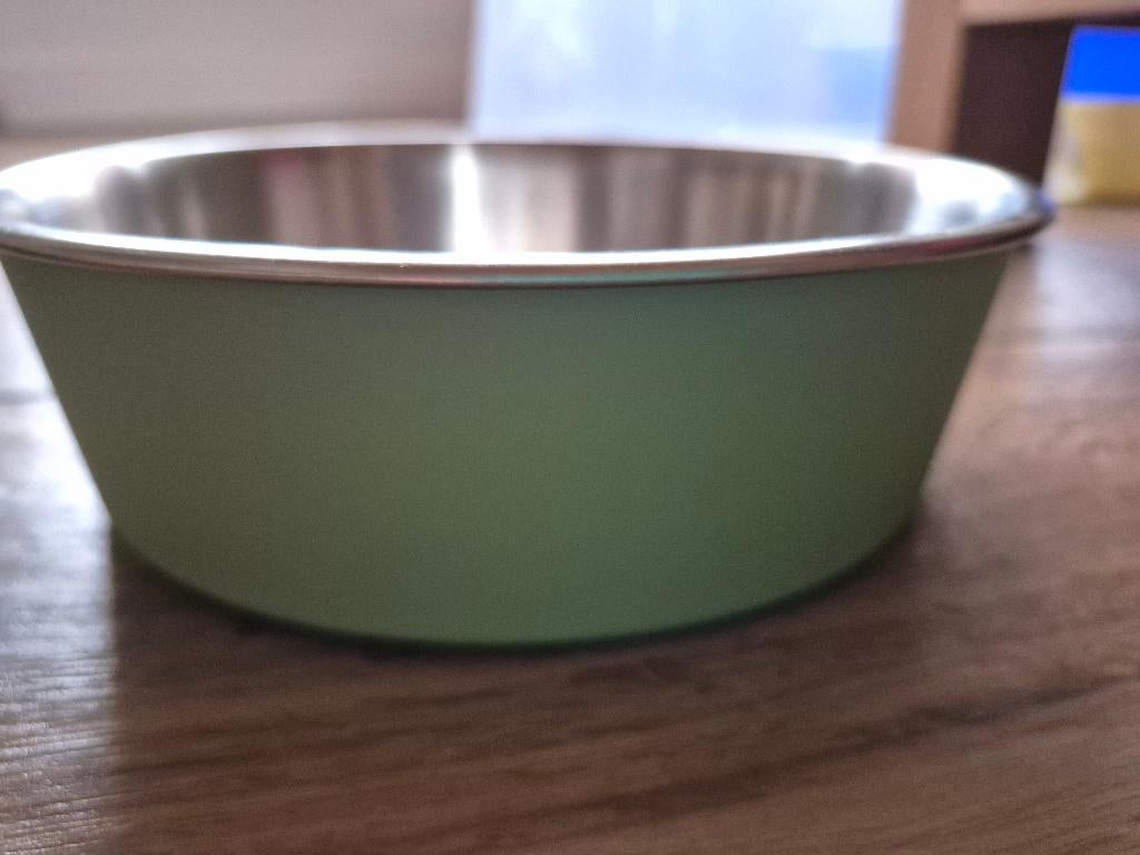 2x Voerbak hond groen maat L, Ophalen of Verzenden, Nieuw