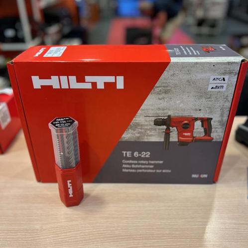 Hilti TE 6-22 Accuboorhamer nieuw + 2 jaar garantie + TE-CX, Doe-het-zelf en Verbouw, Gereedschap | Boormachines, Nieuw