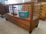 antieke engelse toonbank vitrine, Ophalen