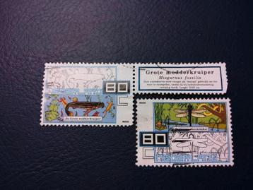 Nederlandse Postzegels - Modderkruiper & Glazenmaker beschikbaar voor biedingen