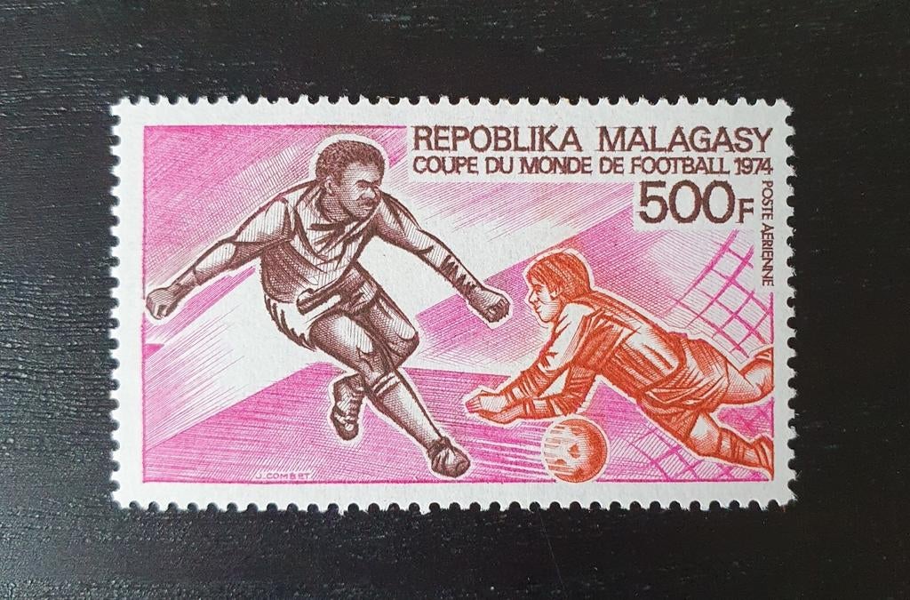 Malagasy 1973 WK Voetbal 1974 Michel 703 postfris, Verzenden, Postfris, Sport