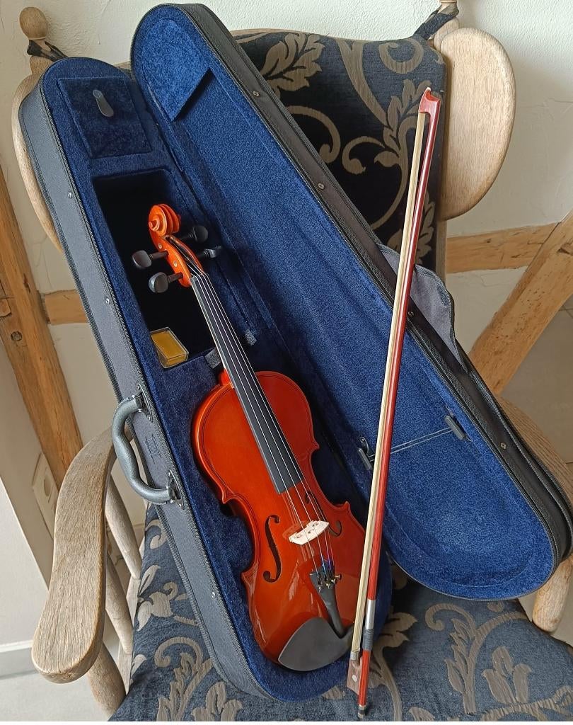 Nieuwe viool 4/4 voor jongeren en volwassenen, Muziek en Instrumenten, Strijkinstrumenten | Violen en Altviolen, Ophalen of Verzenden