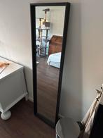 Mooie Spiegel met Zwarte Lijst, Ophalen, Minder dan 50 cm, Zo goed als nieuw, 150 tot 200 cm