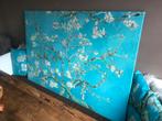 Amandelbloesem Canvas 150x100cm, Ophalen of Verzenden, Zo goed als nieuw