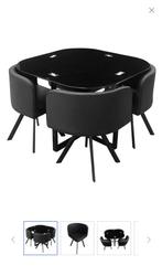 Kanna eettafel set (+ stoelen), Vierkant, Ophalen of Verzenden, Zo goed als nieuw, Vijf personen of meer