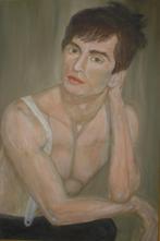 Portret man (Rudolf Nureyev), Ophalen of Verzenden