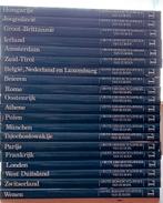 Stapel encyclopedieën plaatsen in Nederland en andere landen, Ophalen