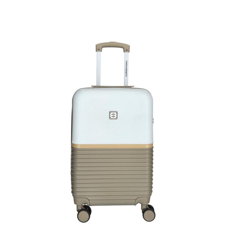 Enrico Benetti - Princetown Handbagage 55x35x20cm SUPERDEAL!, Sieraden, Tassen en Uiterlijk, Koffers, Nieuw, Hard kunststof, 50 tot 60 cm