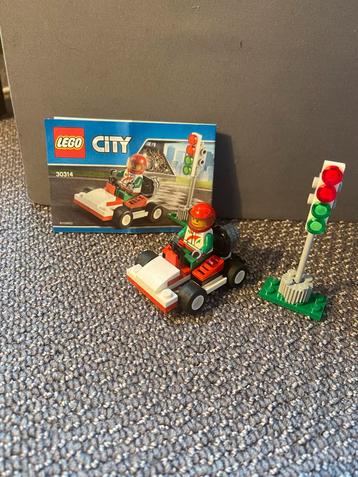 Lego City Raceauto met Verkeerslicht beschikbaar voor biedingen