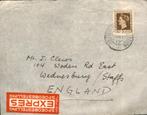 Amsterdam - Expres - Engeland - Frankering - 1946, Postzegels en Munten, Brieven en Enveloppen | Nederland, Envelop, Verzenden