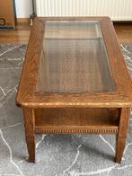 Gratis salontafel en bijzettafeltje., Huis en Inrichting, Tafels | Salontafels, Ophalen, Gebruikt, 100 tot 150 cm, 50 tot 100 cm