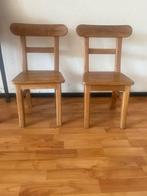 2 kinderstoeltjes Teak hout, Ophalen, Gebruikt, Stoel(en)