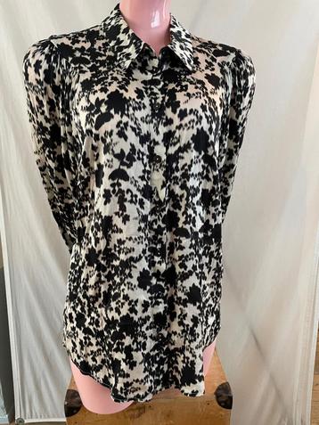 Blouse Zwart/wit van Summum Woman – Maat 38 beschikbaar voor biedingen