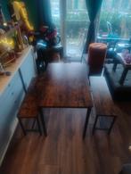 Eettafel met bankjes, Huis en Inrichting, Ophalen, Zo goed als nieuw
