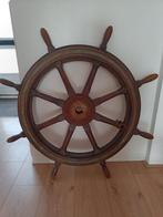 Origineel houten stuurwiel stuurrad 98 cm diameter, Watersport en Boten, Bootonderdelen, Zeilboot of Motorboot, Gebruikt, Ophalen