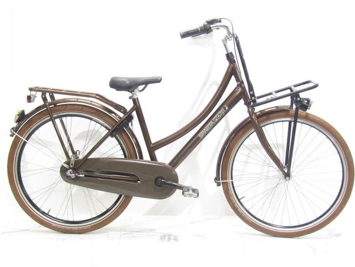 Sparta Pick up bruin meisjes 42cm 26inch, Fietsen en Brommers, Fietsen | Meisjes, Gebruikt, Versnellingen