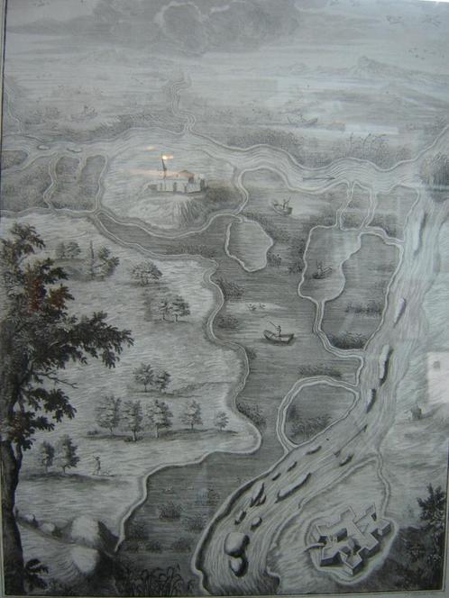 Zeldzame kopergravure van Jacobus Houbraken  Tomus Quintus, Antiek en Kunst, Kunst | Etsen en Gravures, Ophalen of Verzenden