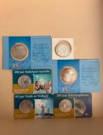 Zilveren vijf euro tien euro vijfje tientje zilver €5 €10, Postzegels en Munten, Munten | Nederland, Ophalen of Verzenden, Koningin Beatrix