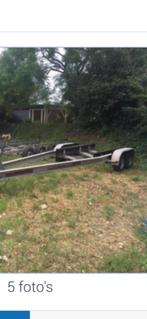Boottrailer met landbouw kenteken. Groot, Ophalen, Gebruikt, 6 tot 9 meter, 3000 kg of meer