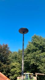 Lantaarnpaal met armatuur, hoog circa 5,00 m, Tuin en Terras, Staande lamp, Aluminium, Ophalen of Verzenden, 50 tot 250 watt