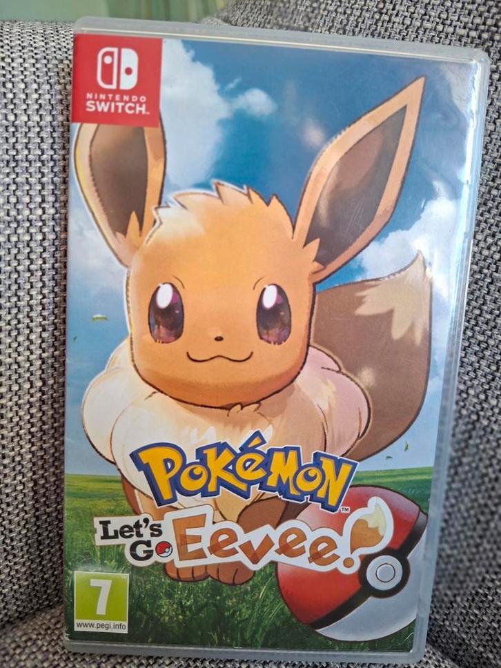 Pokémon Let's Go Eevee | NIEUWSTAAT | Switch 1 & 2, Spelcomputers en Games, Games | Nintendo Switch, Zo goed als nieuw, Avontuur en Actie