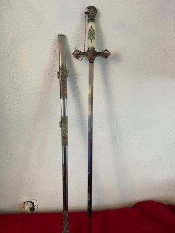 Ceremoniële sabel vrijmetselarij  beschikbaar voor biedingen