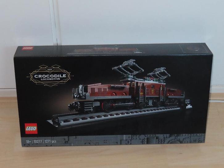 LEGO 10277 Expert - Krokodil trein Locomotief nieuw, Kinderen en Baby's, Speelgoed | Duplo en Lego, Nieuw, Lego, Complete set