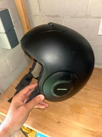 Shark Jethelm Zwart Maat M /scooterhelm/shoei/bmw/ beschikbaar voor biedingen