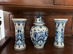 Delfts Blauw set - 3 delig - zo goed als nieuw, Ophalen