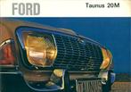 Folder Ford Taunus 20M 1964, Ophalen of Verzenden, Gelezen, Ford