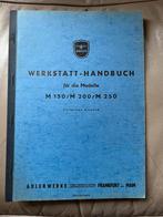 Adler M 150 200 250 werkplaatshandboek werkstatt handbuch, Ophalen of Verzenden, Zo goed als nieuw