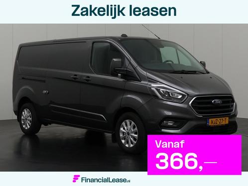 Ford Transit Custom 2.0TDCI 170PK Automaat Lang Limited | 2x, Auto's, Bestelauto's, Bedrijf, Lease, Financial lease, ABS, Airconditioning