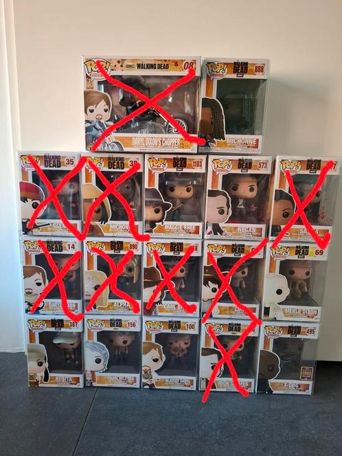 Funko pop Walking Dead, Verzamelen, Poppetjes en Figuurtjes, Zo goed als nieuw, Ophalen of Verzenden