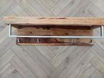 Luxe houten kapstok (mango hout), Ophalen, Zo goed als nieuw