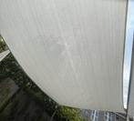 Kwalitatief Crèmekleurig Schaduwdoek 5,5 x 3 meter, Tuin en Terras, Zonneschermen, Overige typen, 450 cm of meer, Ophalen of Verzenden