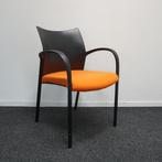 Senator Trillipse Vergaderstoelen, Conferentiestoelen Oranje, Gebruikt, Overige kleuren, Ophalen of Verzenden, Metaal