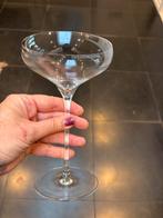 6 elegante hoge Champagne coupes cocktail kristal glazen, Ophalen, Zo goed als nieuw, Overige typen