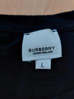 Te koop burberry zwart shirt mt L, Nieuw, Ophalen of Verzenden