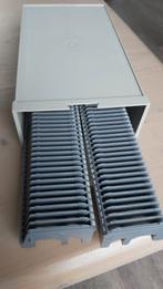 Dia sledes (twee stuks) in opbergbox Agfa, Verzamelen, Fotografica en Filmapparatuur, Ophalen of Verzenden