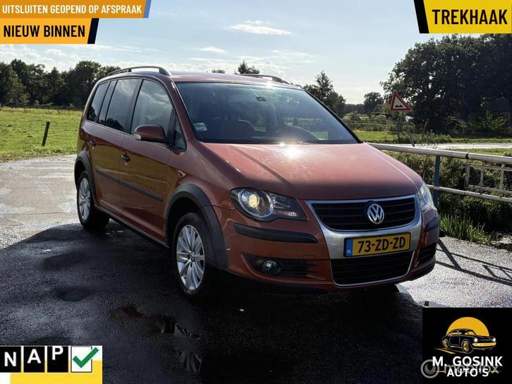 Nette goed Onderhouden Volkswagen 1.4 TSI Cross 234 Km NAP, Auto's, Volkswagen, Bedrijf, Te koop, Touran, ABS, Achteruitrijcamera