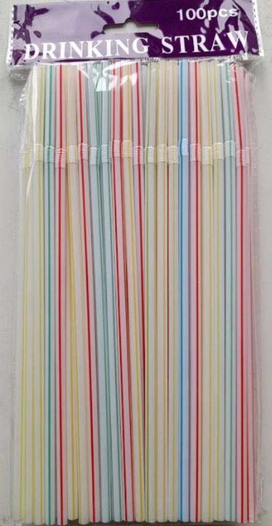 Plastic rietjes te koop 100 stuks per pakje!, Hobby en Vrije tijd, Feestartikelen, Nieuw, Feestartikel, Overige, Ophalen of Verzenden