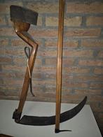 Oude zicht / zeis en pikhaak, Antiek en Kunst, Antiek | Gereedschap en Instrumenten, Ophalen