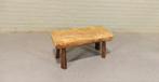 Vintage Wabi Sabi rustieke bijzettafel plantentafel, Ophalen, Tweedehands, Tweedehands, Tweedehands