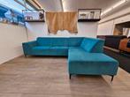 Hoekbank - Blauw, 125 cm of meer, 125 cm of meer, Zo goed als nieuw, Info@homefriesland.nl