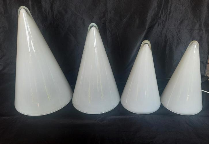 Vier stuks SCE TeePee piramide lampen, lees de beschrijving, Huis en Inrichting, Lampen | Tafellampen, Zo goed als nieuw, Minder dan 50 cm