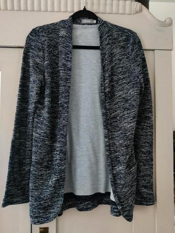 Geisha vest blauw gemêleerd maat S beschikbaar voor biedingen