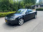 Audi A4 3.0 V6 162KW Cabrio AUT 2002 Zwart, Auto's, Audi, 1595 kg, Cabriolet, 4 stoelen, A4
