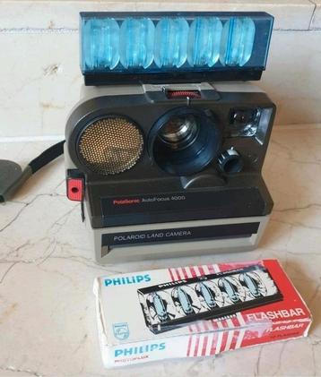 Polaroid land camera polasonic autofocus 4000 beschikbaar voor biedingen