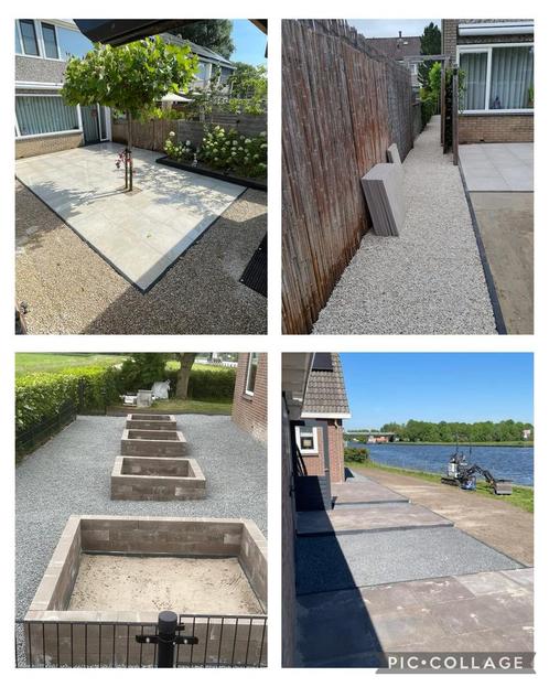HOVENIER ! Bestrating tuinaanleg minikraanwerk fundering enz, Diensten en Vakmensen, Tuinmannen en Stratenmakers, Bestrating, Hekwerk of Schuttingen